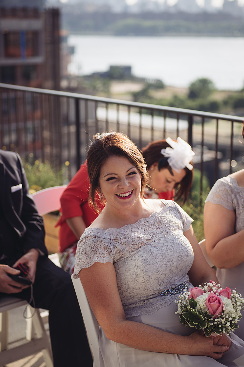 Wythe Hotel Rooftop Elopement Photos